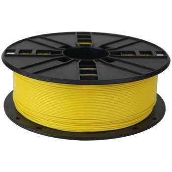 Filament Gembird pentru imprimanta 3D, PLA, 1.75mm diamentru, 1Kg / bobina, aprox. 330m, topire 190-220 °C, Galben Filament Gembird pentru imprimanta 3D, PLA, 1.75mm diamentru, 1Kg / bobina, aprox. 330m, topire 190-220 °C, Galben