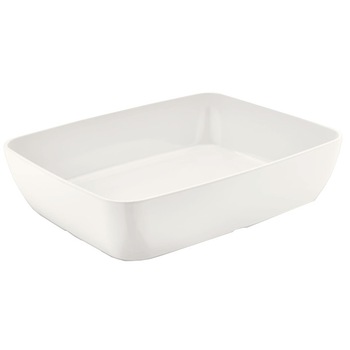 Bol dreptunghiular universal RAKI din melanina CN 1x2 325x265x75 mm alb Bol dreptunghiular universal RAKI din melanina CN 1x2 325x265x75 mm alb