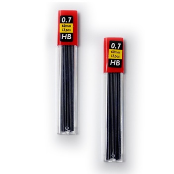 Rezerva creion mecanic Arhi Design, HB, 0.7 mm, 12 mine/set Rezerva creion mecanic Arhi Design, HB, 0.7 mm, 12 mine/set