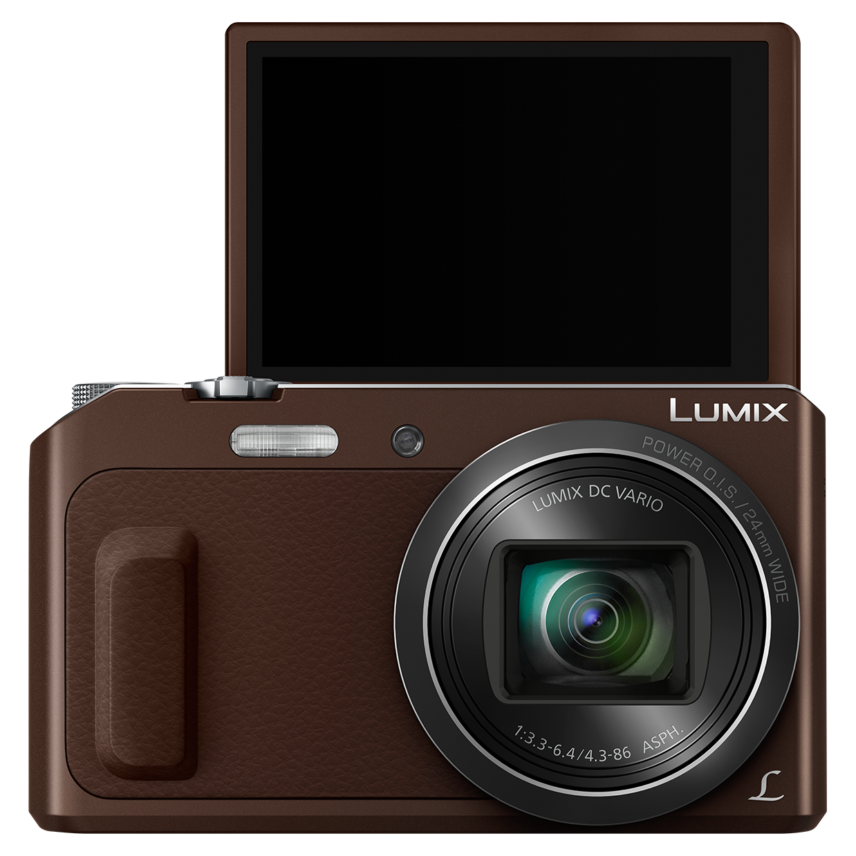 Aparat foto digital Panasonic Lumix DMC-TZ57, 17.5 MP, Maro - eMAG.ro