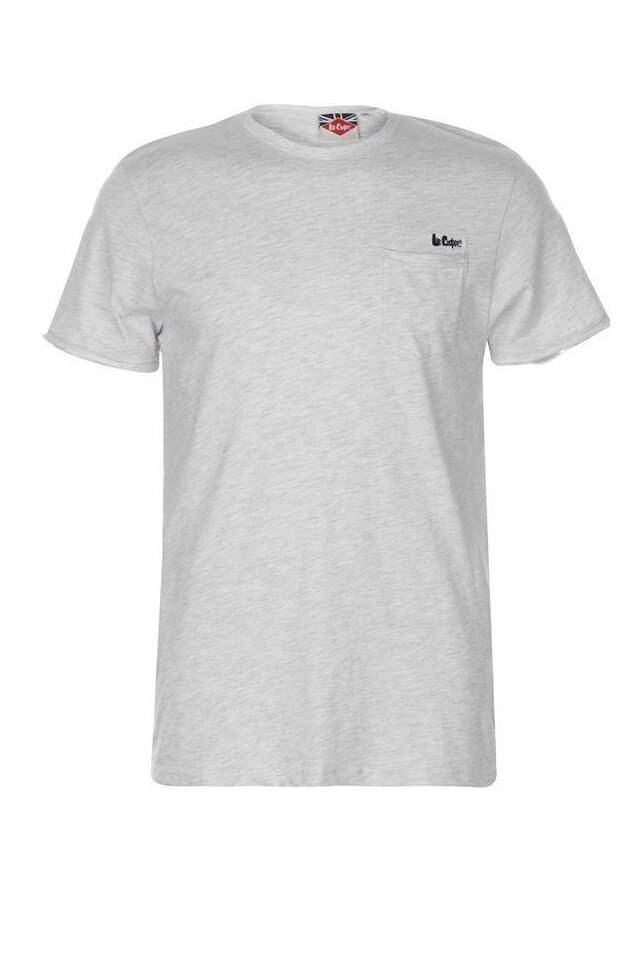 Lee Cooper, Tricou Ess Raw, Bumbac, 2XL, Gri