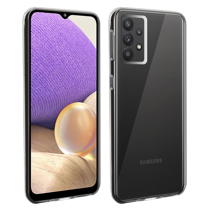 Husa telefon, Silicon, NORDIC, Samsung Galaxy A32 5G, Classic Air, Transparent