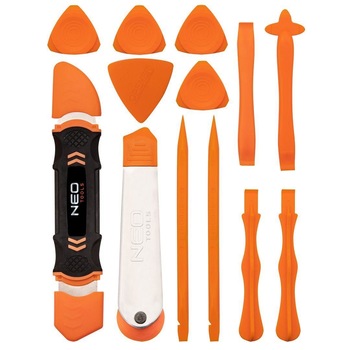 Set/trusa reparatii, pentru deschidere telefoane mobile/smartphone, laptop, tablete, 13 piese, NEO Set/trusa reparatii, pentru deschidere telefoane mobile/smartphone, laptop, tablete, 13 piese, NEO