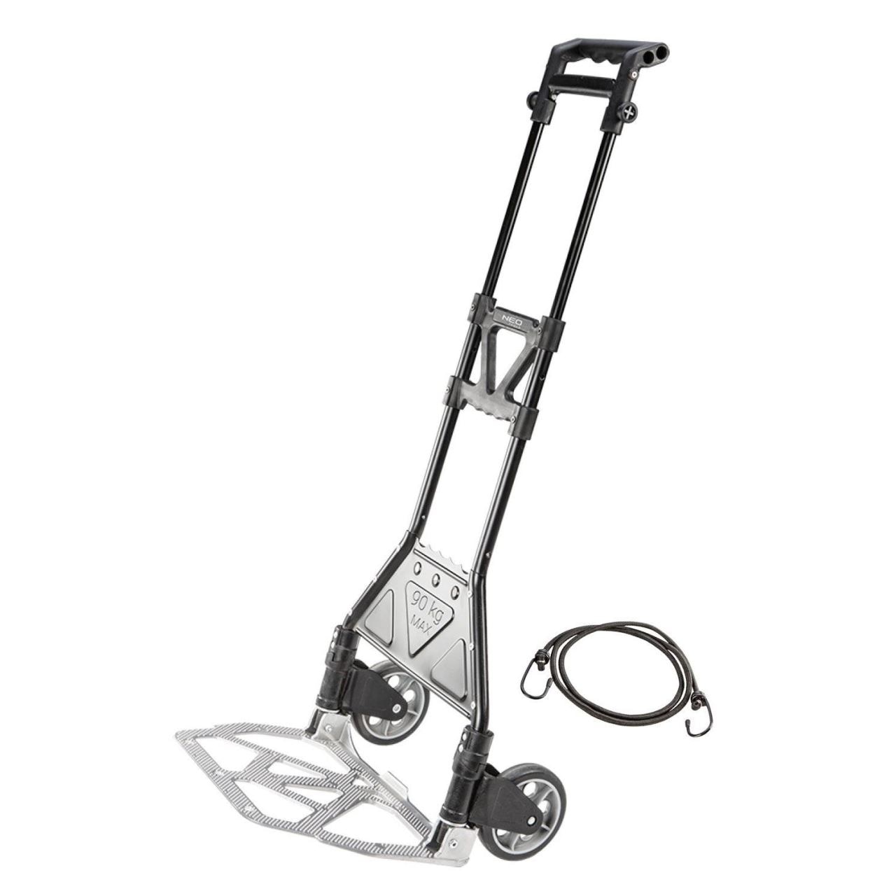 Carucior transport pliabil, chinga ancorare, 90 kg, NEO