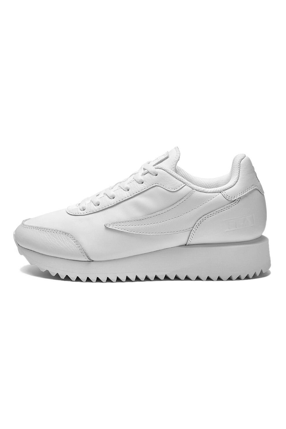 Fila, Pantofi sport de piele cu insertii de material textil Retronique