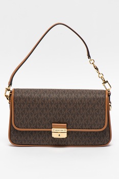 Michael Kors, Geanta convertibila din piele ecologica cu bareta de umar Bradshaw, Maro Michael Kors, Geanta convertibila din piele ecologica cu bareta de umar Bradshaw, Maro