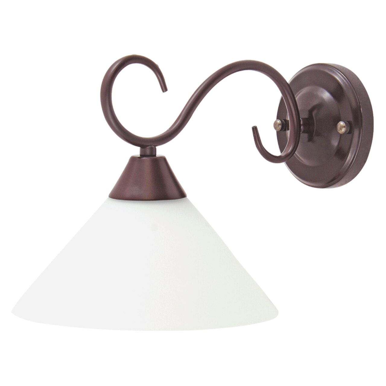 Aplica Interior Erste Simona 1x60W Max E27 EL0028123 Culoare Maro Alb