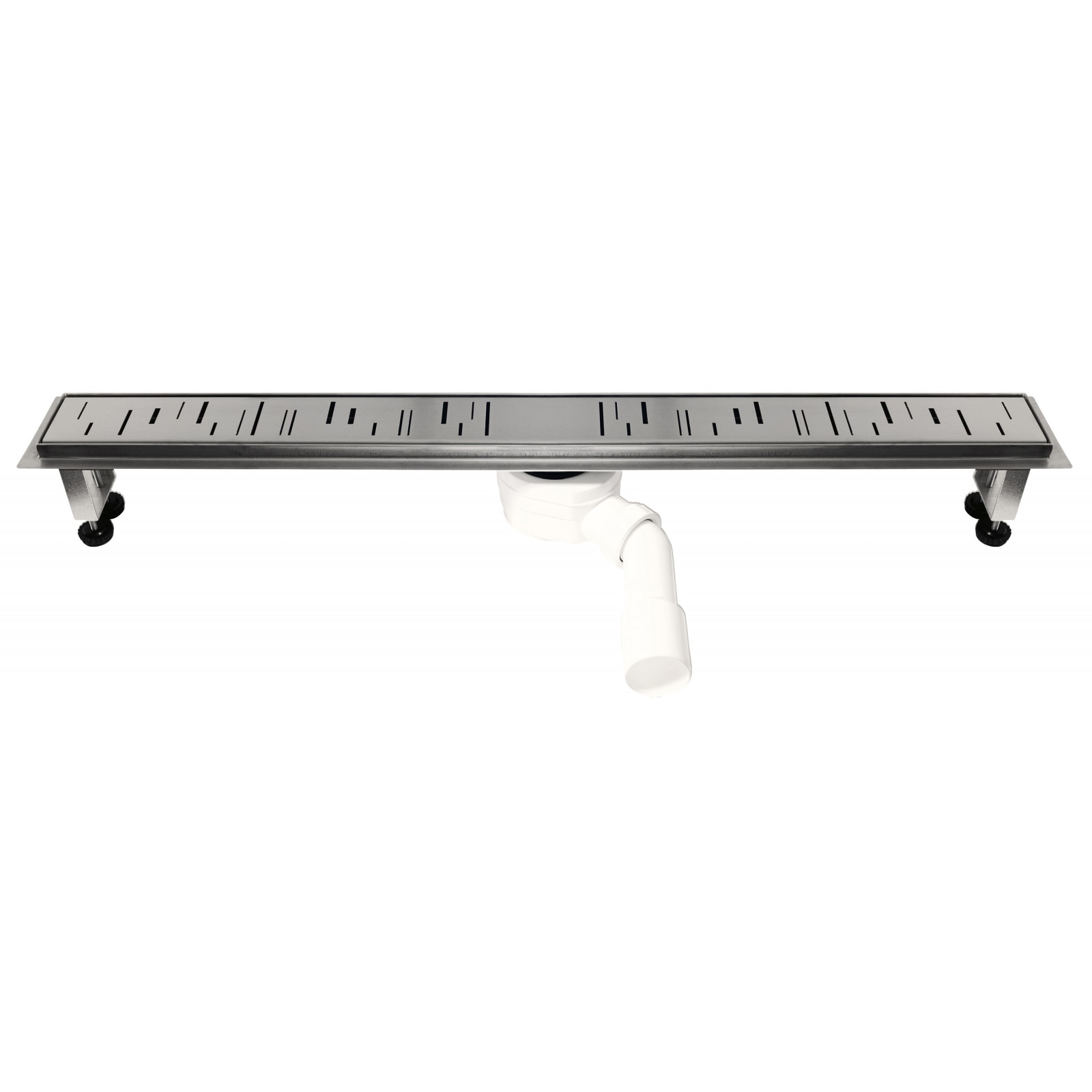 Rigola dus inox, FERRO Ora OL1-70, L 700 mm cu model grila drept cu sifon DN40/50, otel inoxidabil