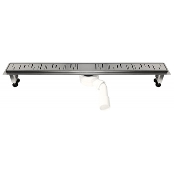 Rigola dus inox, FERRO Ora OL1-70, L 700 mm cu model grila drept cu sifon DN40/50, otel inoxidabil Rigola dus inox, FERRO Ora OL1-70, L 700 mm cu model grila drept cu sifon DN40/50, otel inoxidabil