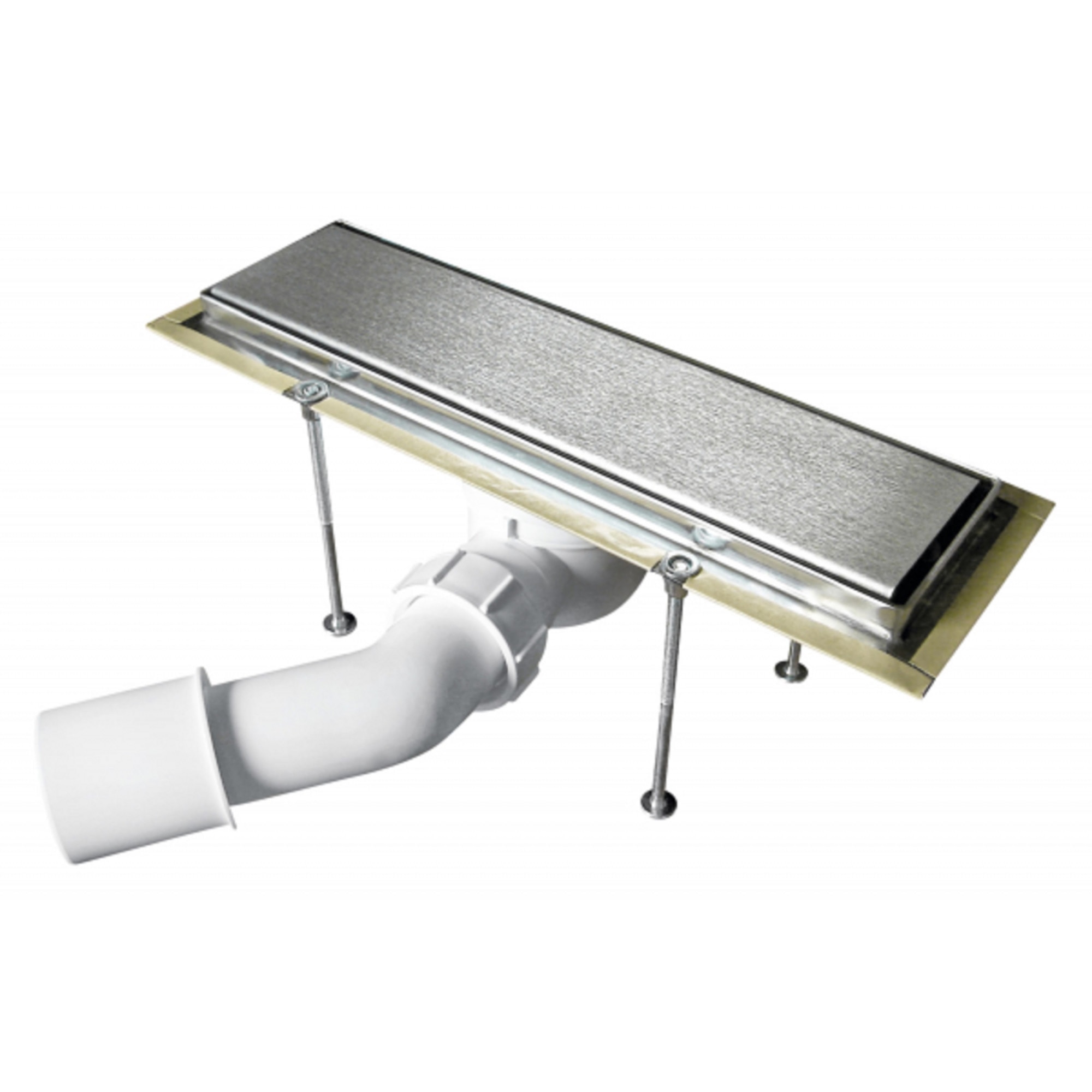 Rigola dus inox FERRO Basic OL2-30, L 300 mm cu sifon DN40/50, otel inoxidabil