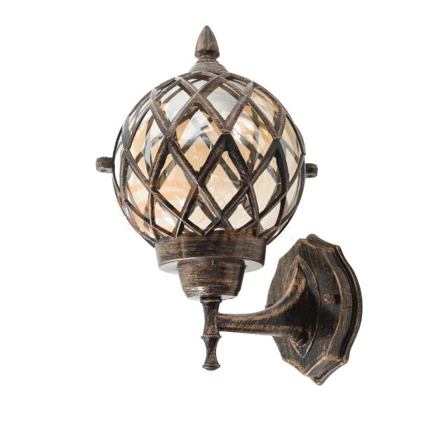 Aplica exterior Globs, auriu antic, E27 X 40W, IP44, FST4021