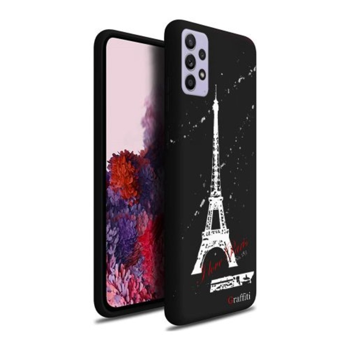 Калъф за телефон Samsung Galaxy A72 / A72 5G - силиконов кейс Graffiti No.183 шарка
