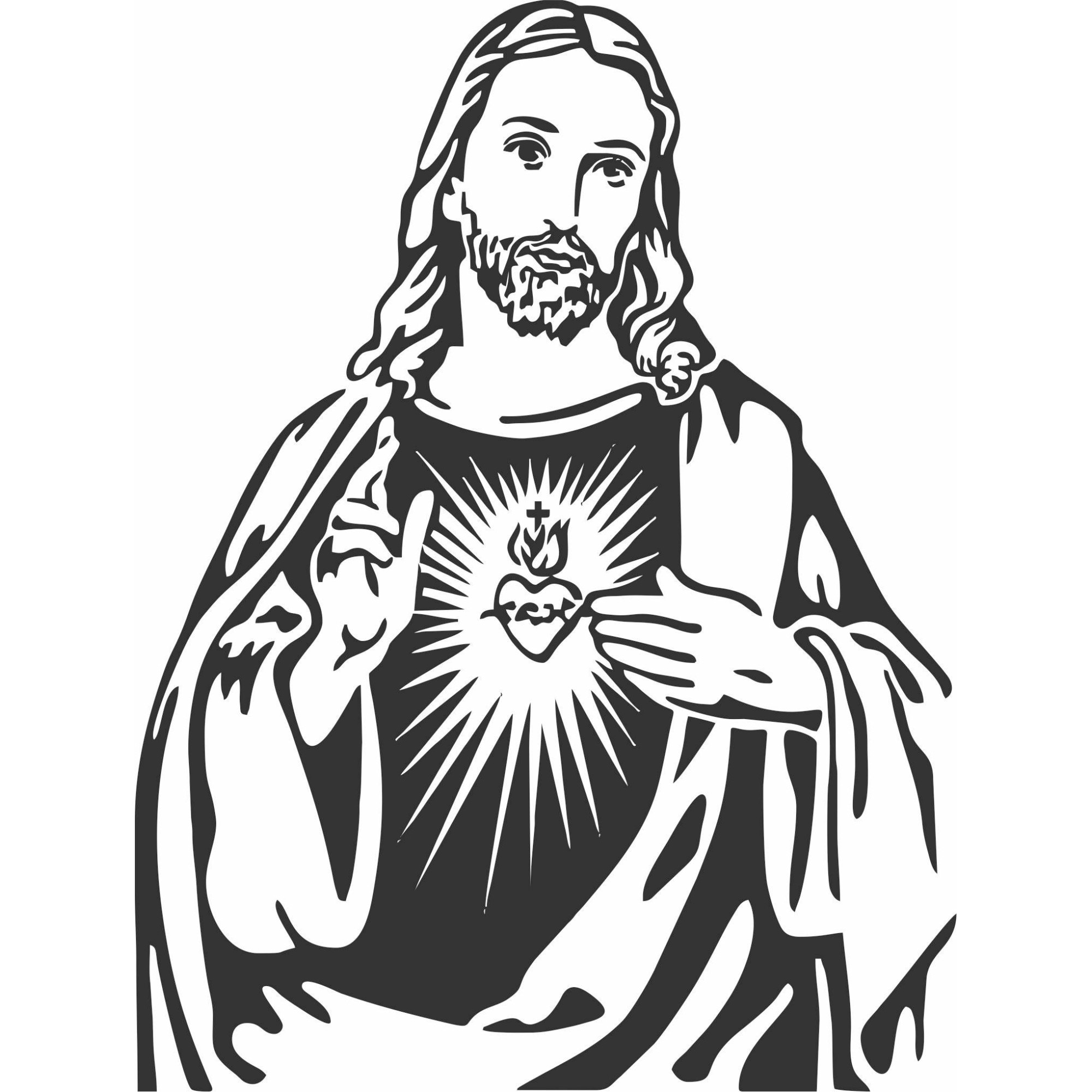 Stickere decorative Perete Isus