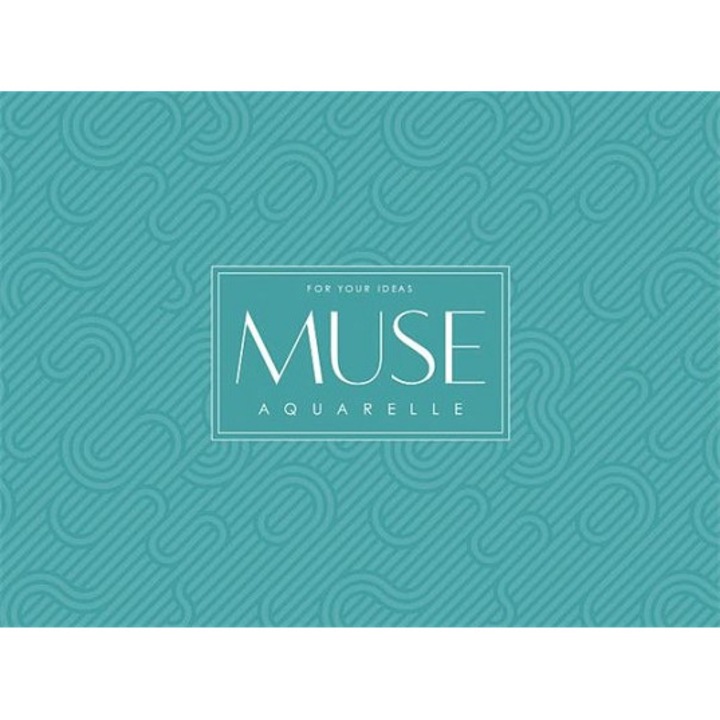 Vázlatfüzet, akvarell, A5+, 300 g, 15 lap, SHKOLYARYK "Aquarelle Muse"