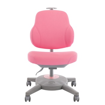 Scaun birou ergonomic pentru copii Kring, spuma de memorie, material impermeabil, Roz Scaun birou ergonomic pentru copii Kring, spuma de memorie, material impermeabil, Roz