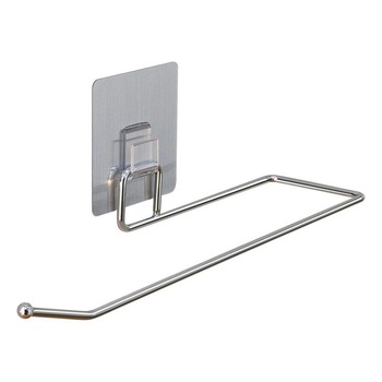 Suport rola de hartie si prosop , pentru bucatarie sau baie cu adeziv Suport rola de hartie si prosop , pentru bucatarie sau baie cu adeziv