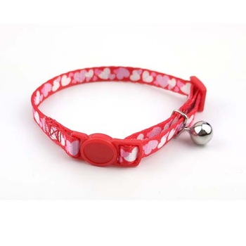 Zgarda reglabila pisici Cobbys Pet, Clopotel, 20/30x1 cm, Textil, Rosu Zgarda reglabila pisici Cobbys Pet, Clopotel, 20/30x1 cm, Textil, Rosu