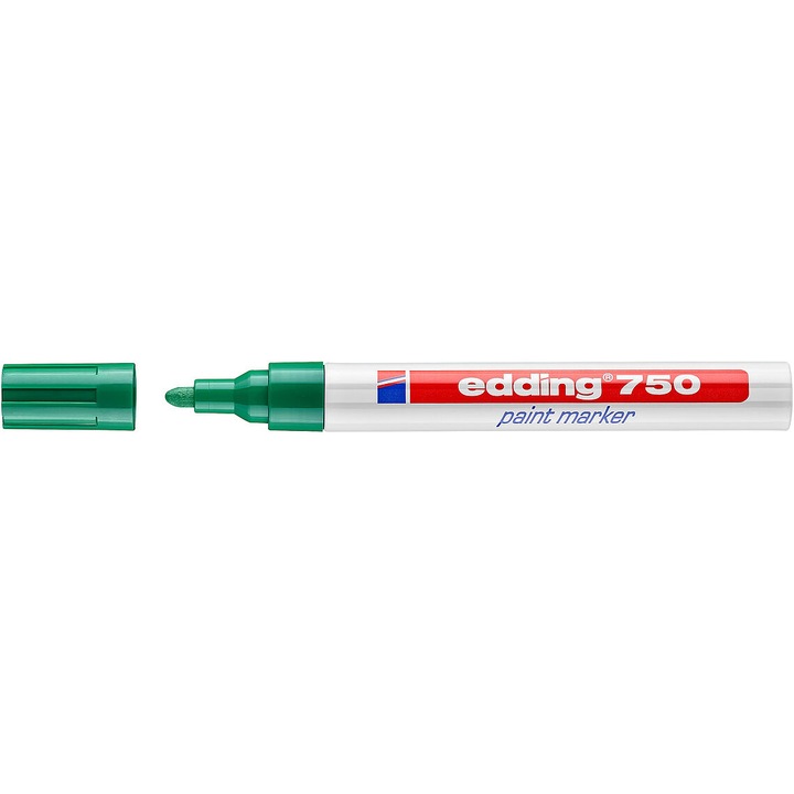 Edding 750 Лак филц, 2-4 мм, зелен