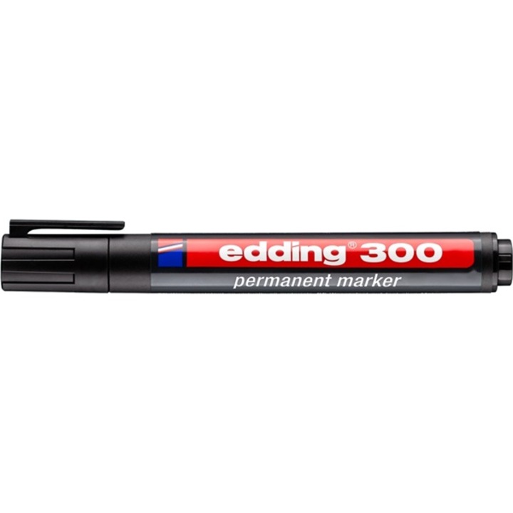 Edding 300 Alkoholos filc, 1.5-3 mm, Fekete