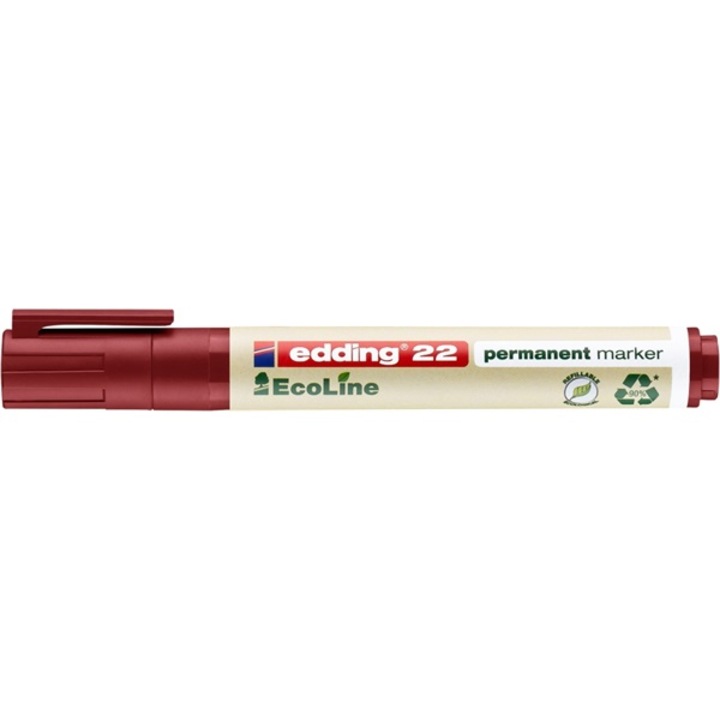 Edding 22 Ecoline Алкохолен филц, 1-5 мм, червен