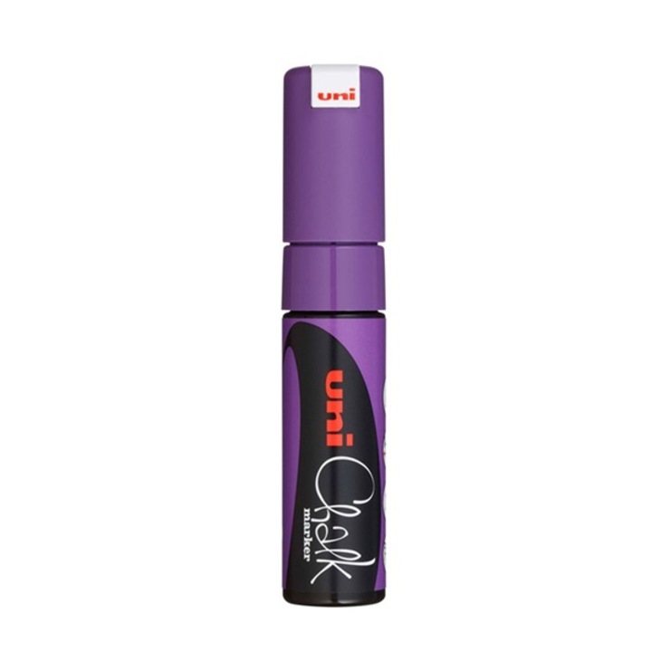 Uni Chalk PWE-8K Течен тебешир, 8 мм, лилав