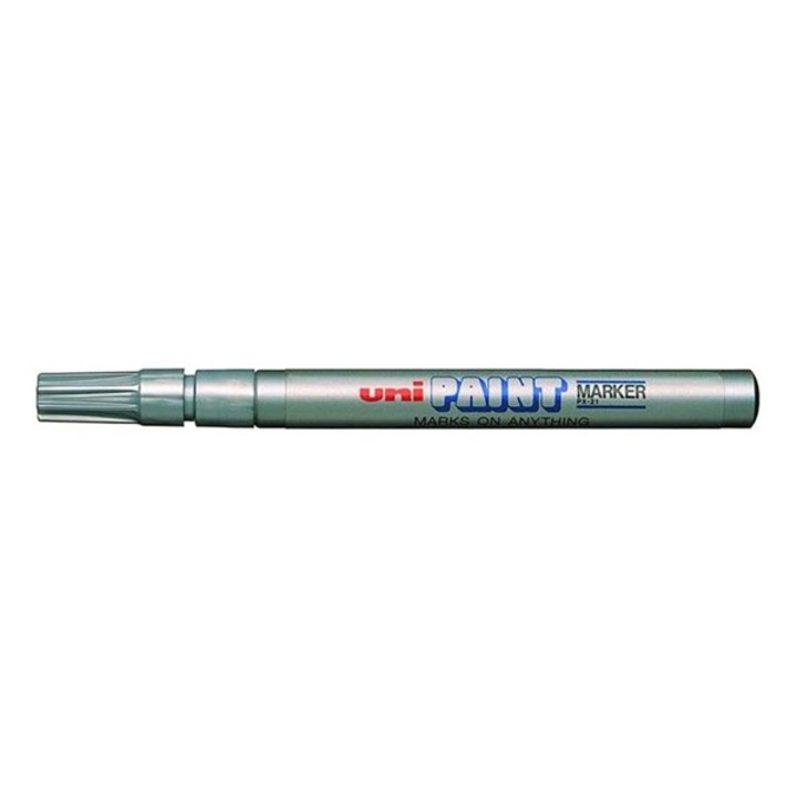 Uni PX-21 Lakkfilc, 0.8-1.2 mm, Ezüst