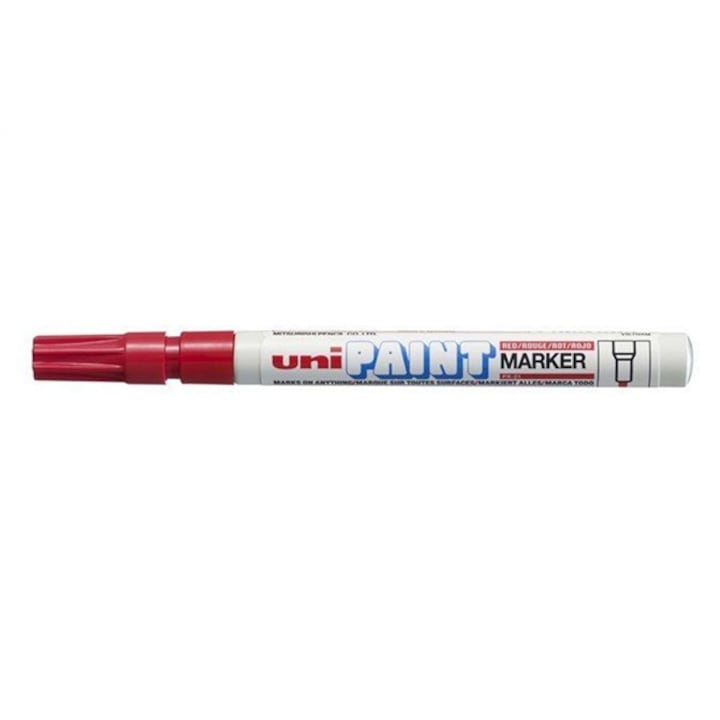 Маркер Uni PX-21, 0.8-1.2 mm, Червен