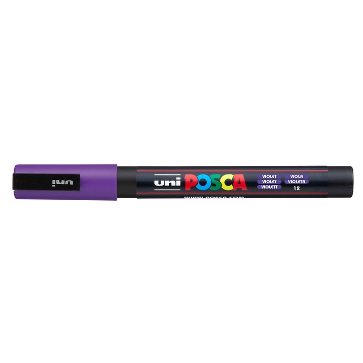 Uni POSCA PC-3M филц, 0.9-1.3 mm, лилав
