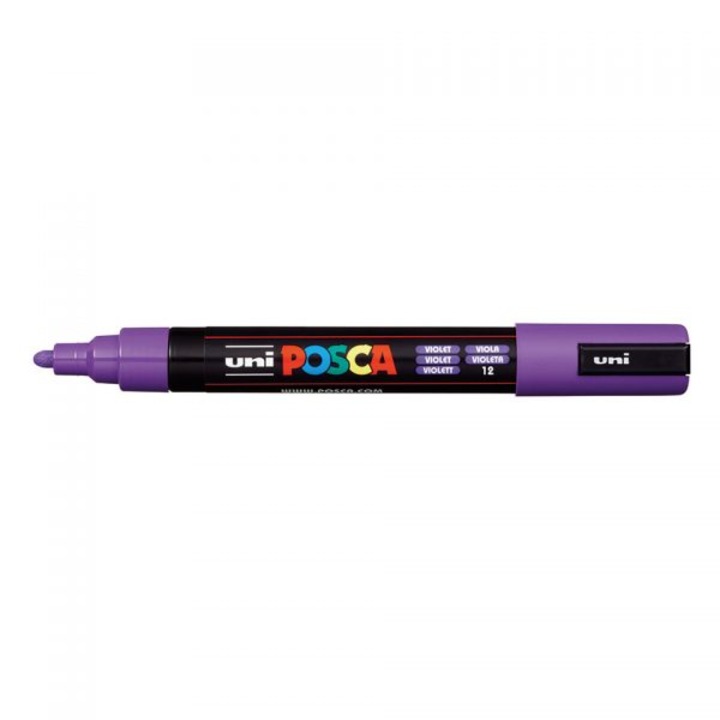 Uni POSCA PC-5M Маркер, 1.8-2.5 мм, лилав