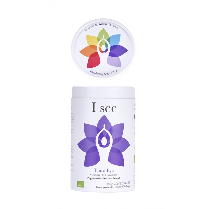 Ceai Organic Solaris I See - Crown Chakra 15 plicuri