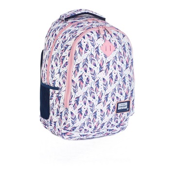 Ghiozdan HD-328 cu 2 compartimente si 2 buzunare exterioare Ghiozdan HD-328 cu 2 compartimente si 2 buzunare exterioare