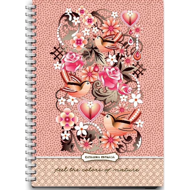 Caiet cu spira A6 dictando 80 file - Gama Catalina Estrada