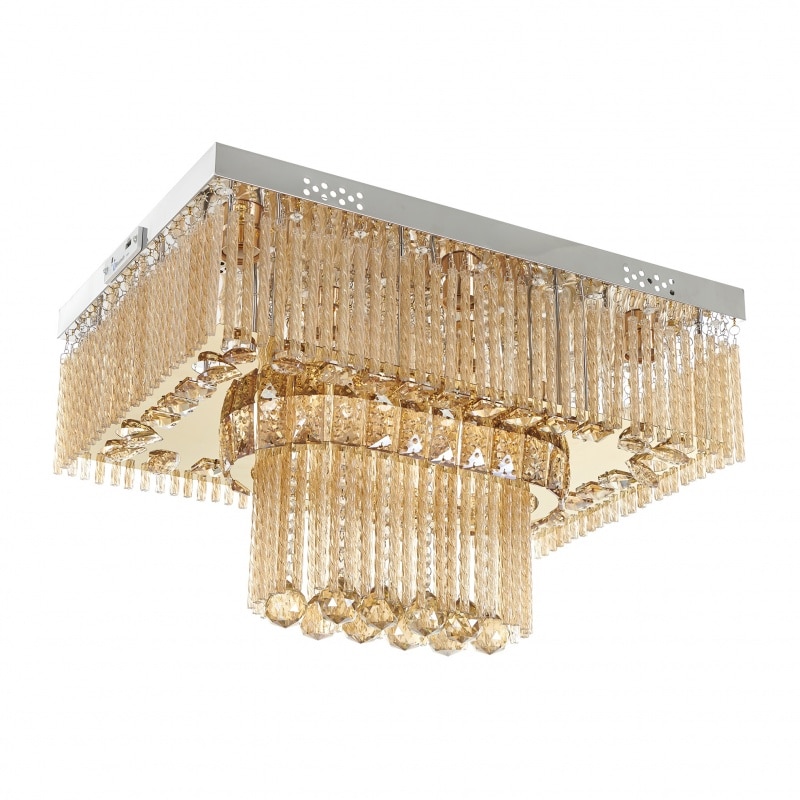 Plafoniera Nairobi, Auriu, led rgb+8xe27, 2317/60 gd