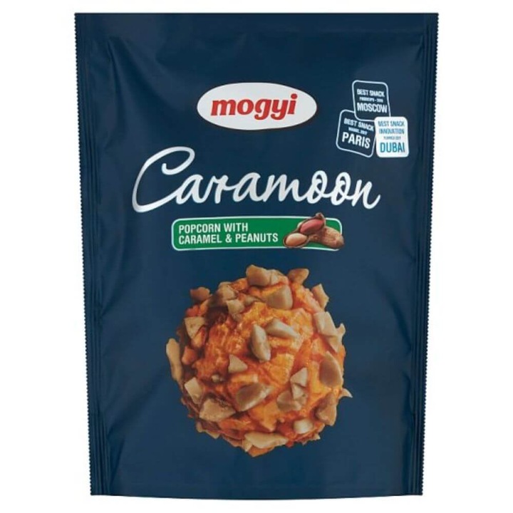 Popcorn Caramoon Mogyi cu Caramel si Alune, 70 g