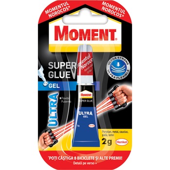Super glue Moment Ultra Gel, 2 g Super glue Moment Ultra Gel, 2 g