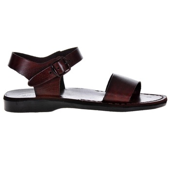 Sandale Romane New Gladiator Piele Naturala, Maro Sandale Romane New Gladiator Piele Naturala, Maro