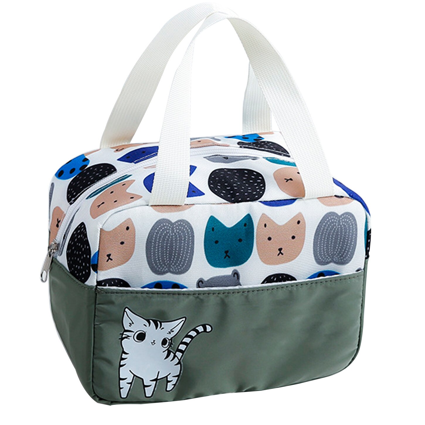 Geanta pentru mamici Bebumi, model N, verde inchis