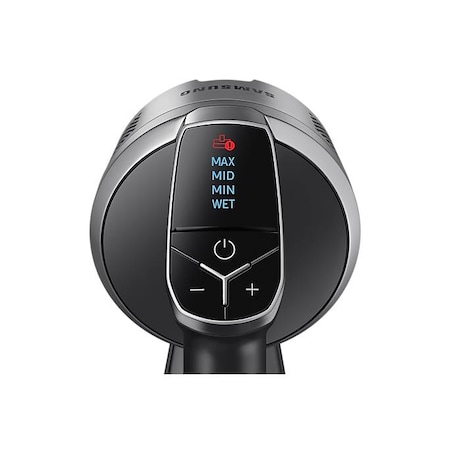 Aspirator vertical Samsung Jet 90 Complete VS20R9046T3/GE, 0.8l, Multi Cyclone, 21.9V, 550W, Baterie Li-Ion, Z-Station, Sistem filtrare 99.999%, Perie covoare, Perie parchet/gresie, Mini perie Pet, Motor Digital Inverter, Tub telescopic, Autonomie 60 min