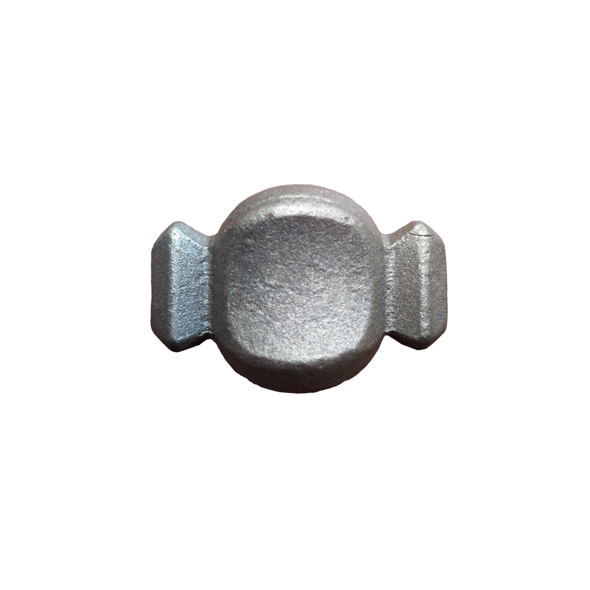 Element de mijloc din fier forjat fara gaura, 40X59mm, baza 20mm, 20065, Ferrobrand