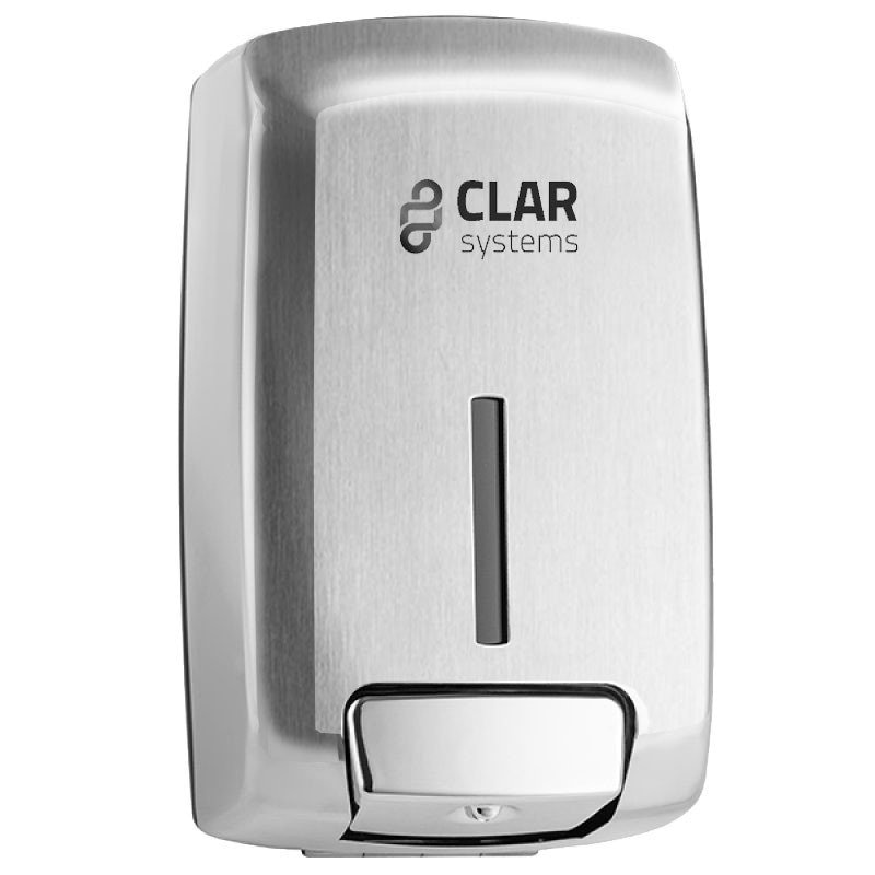 Dozator de dezinfectant, inox satinat 1100 ml