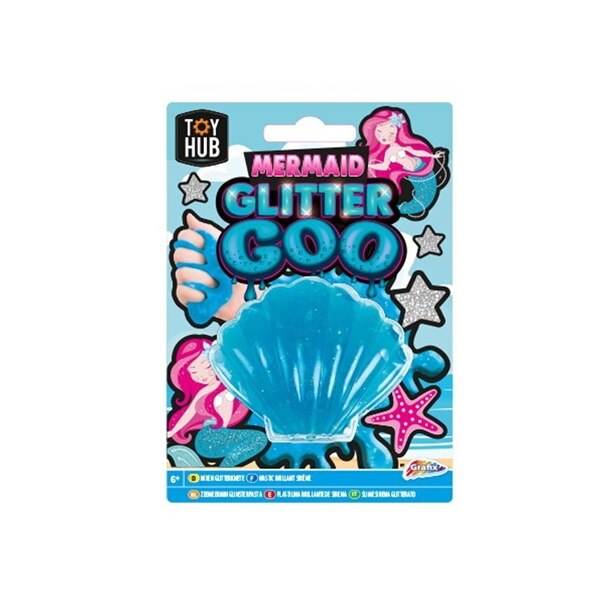 Slime Goo cu sclipici Toy Team albastru