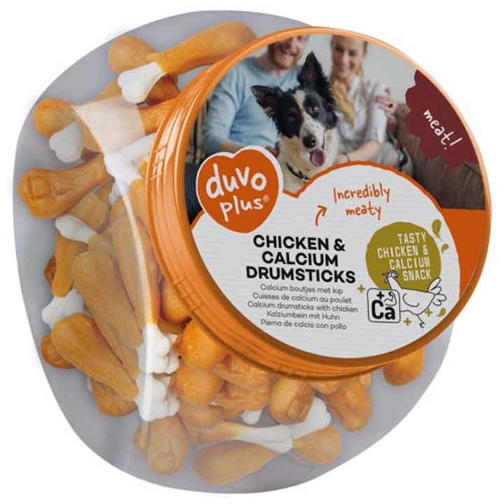 DUVO+ Meat! jutalomfalat -csirkecombok dobozban 500g