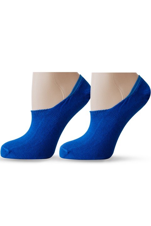 Дамски терлици за маратонки Agiva Happy Foottopia, От пениран Памук, Лазурно