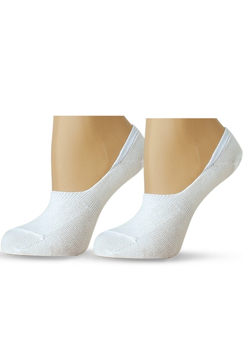 Sosete barbati Agiva Happy Footopia, Bumbac pieptanat, Alb, 43-46