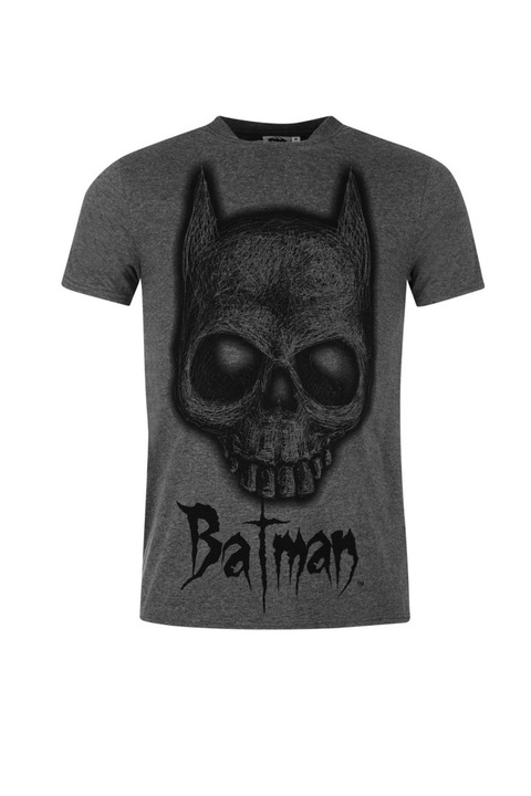 Мъжка тениска Character Batman Skull, Графит, M EU