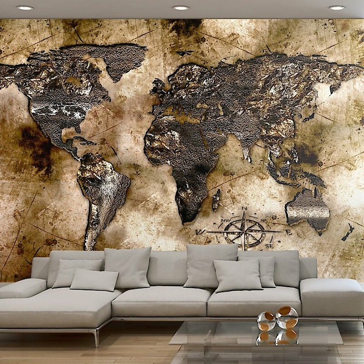 Fotótapéta - Régi világtérkép 350x245