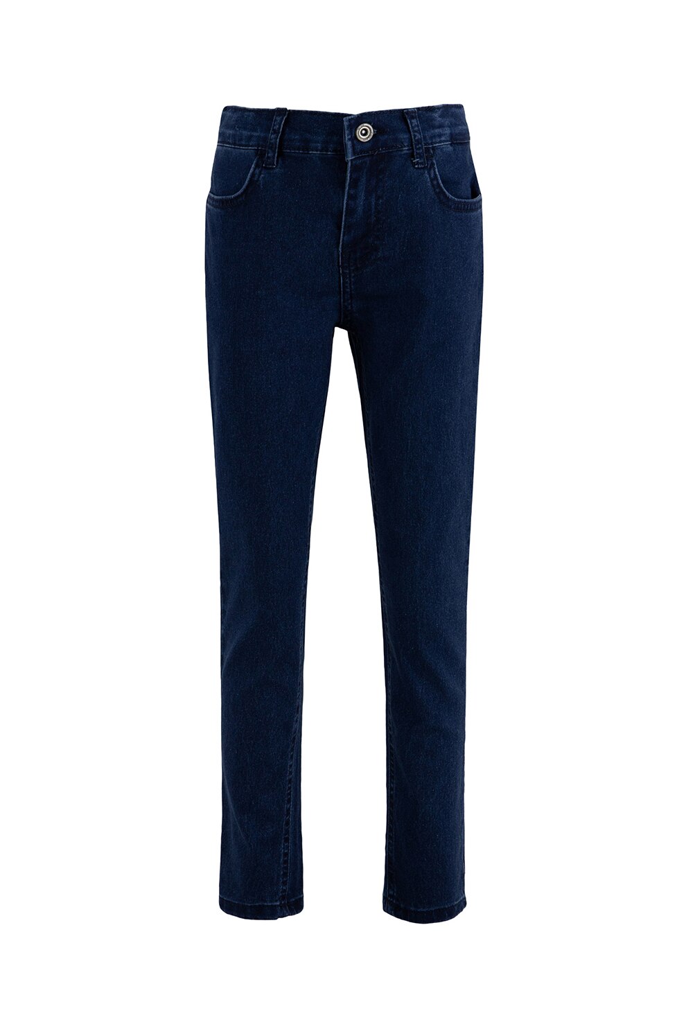 DeFacto, Blugi slim fit, Albastru inchis