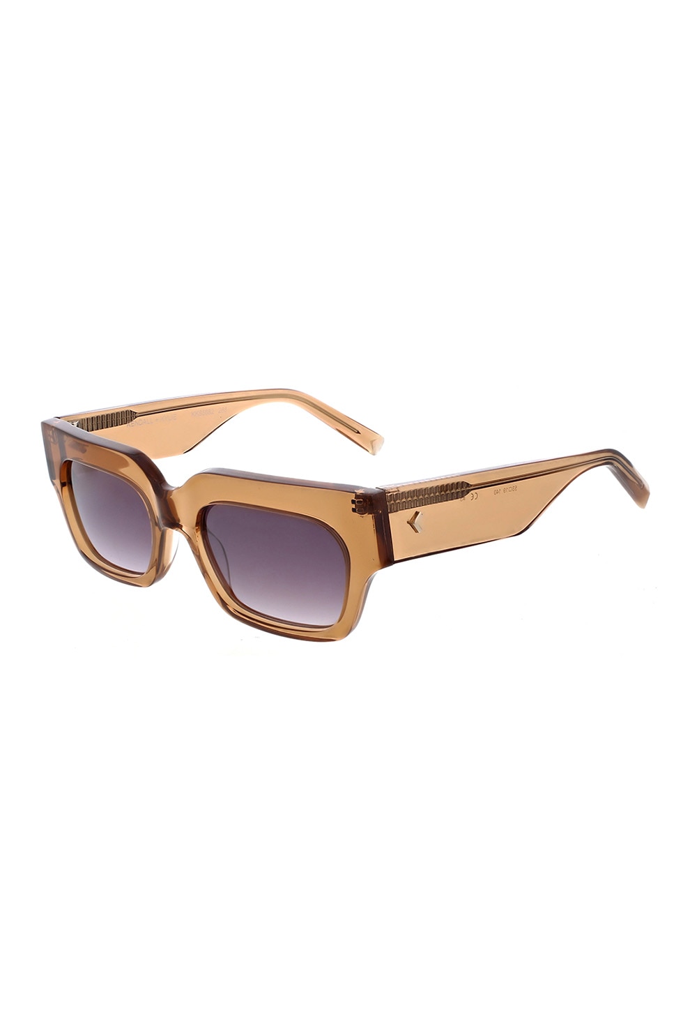 Kendall + Kylie, Ochelari de soare dreptunghiulari, Oranj pal, 53-19-140 Standard