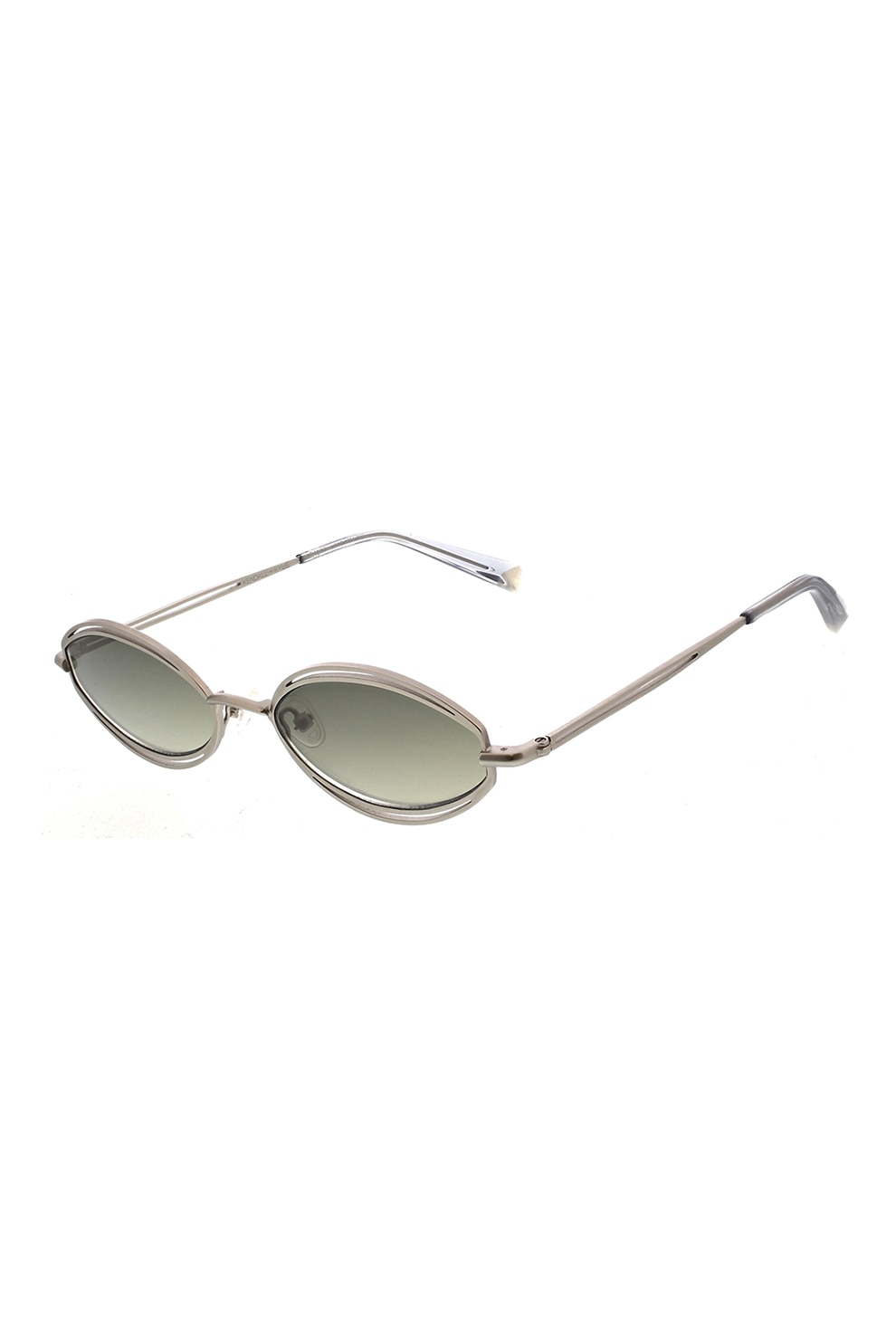 Kendall + Kylie, Ochelari de soare ovali cu rama metalica Banks, Gri/Argintiu, 54-18-145 Standard