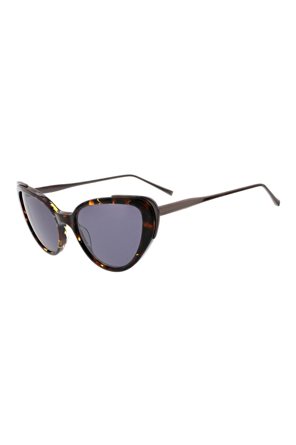 Kendall + Kylie, Ochelari de soare cat-eye cu model tortoise, Maro inchis/Oranj, 56-16-140 Standard